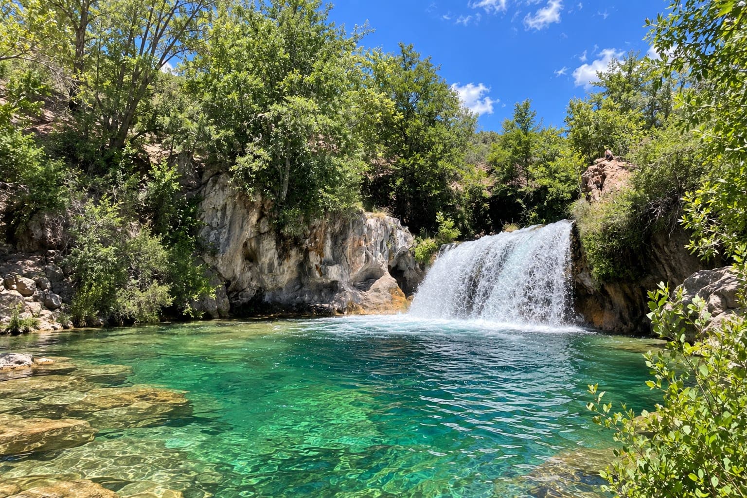 Fossil Creek Waterfall