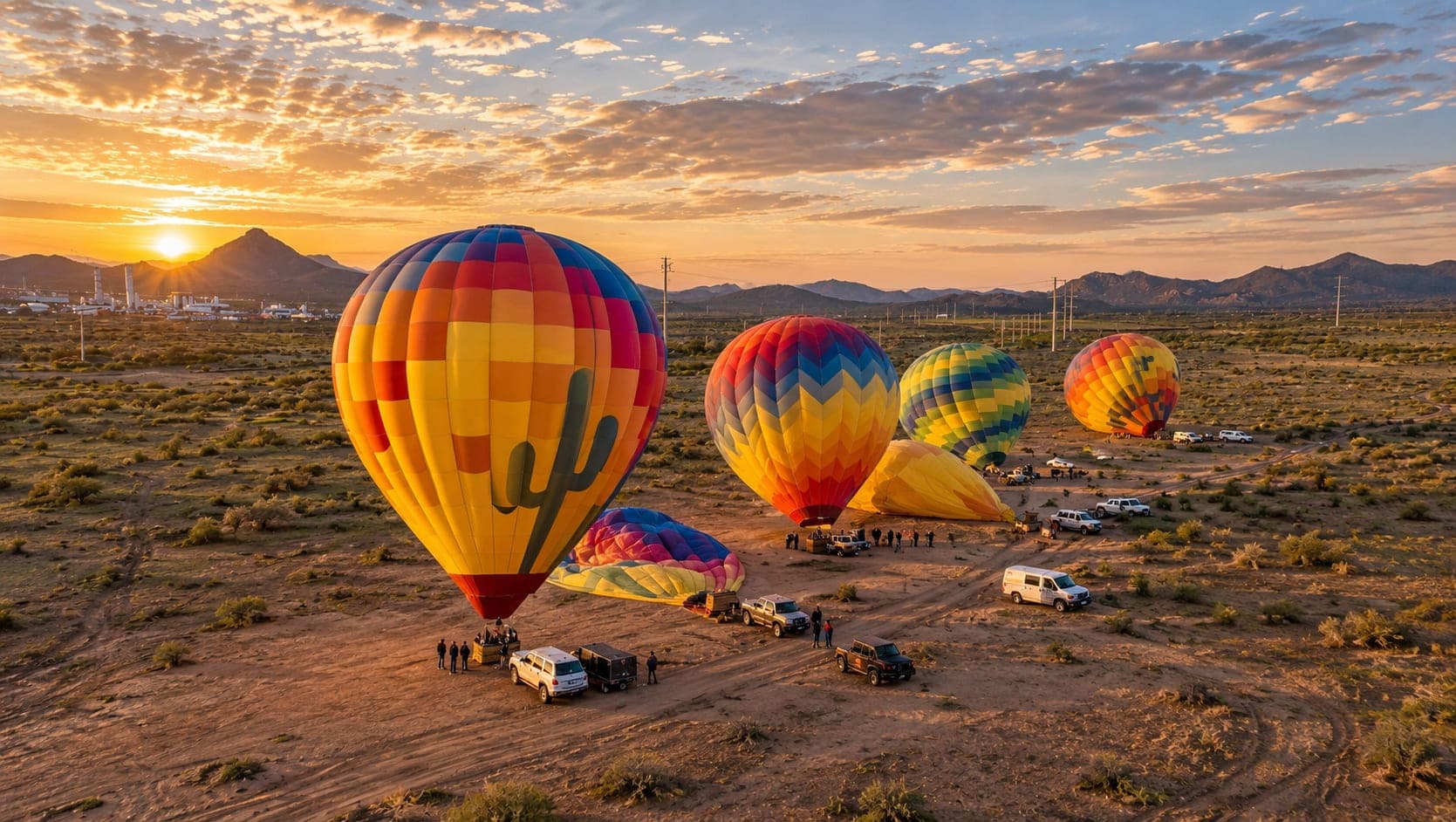 Sonoran Desert Hot Air Balloon