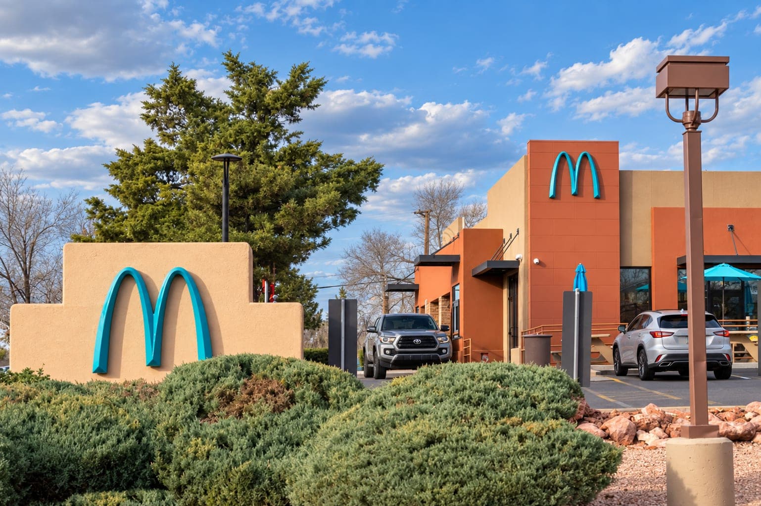 Turquoise McDonald's