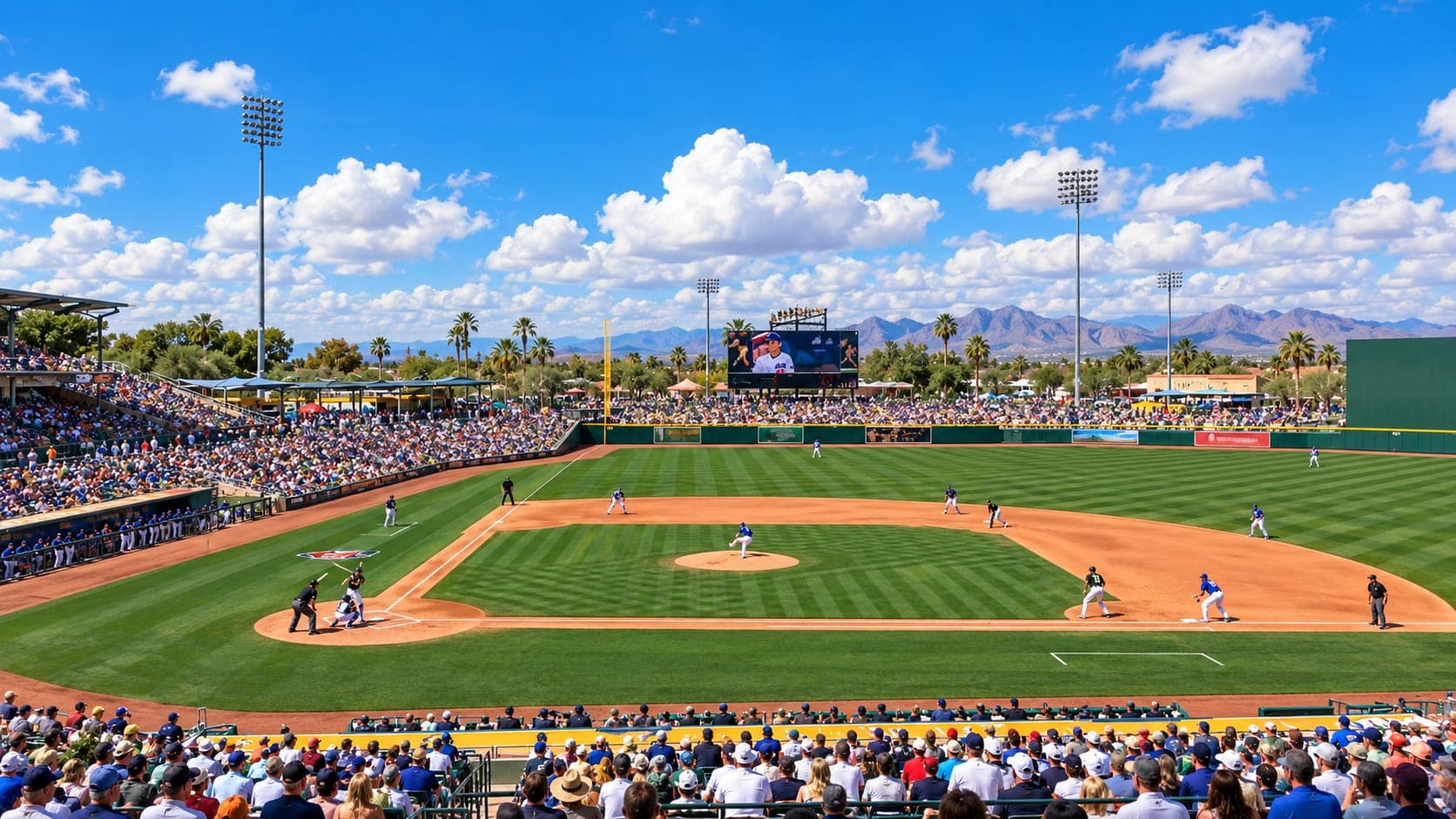 Cactus League @ Peoria,大聯盟春訓棒球賽