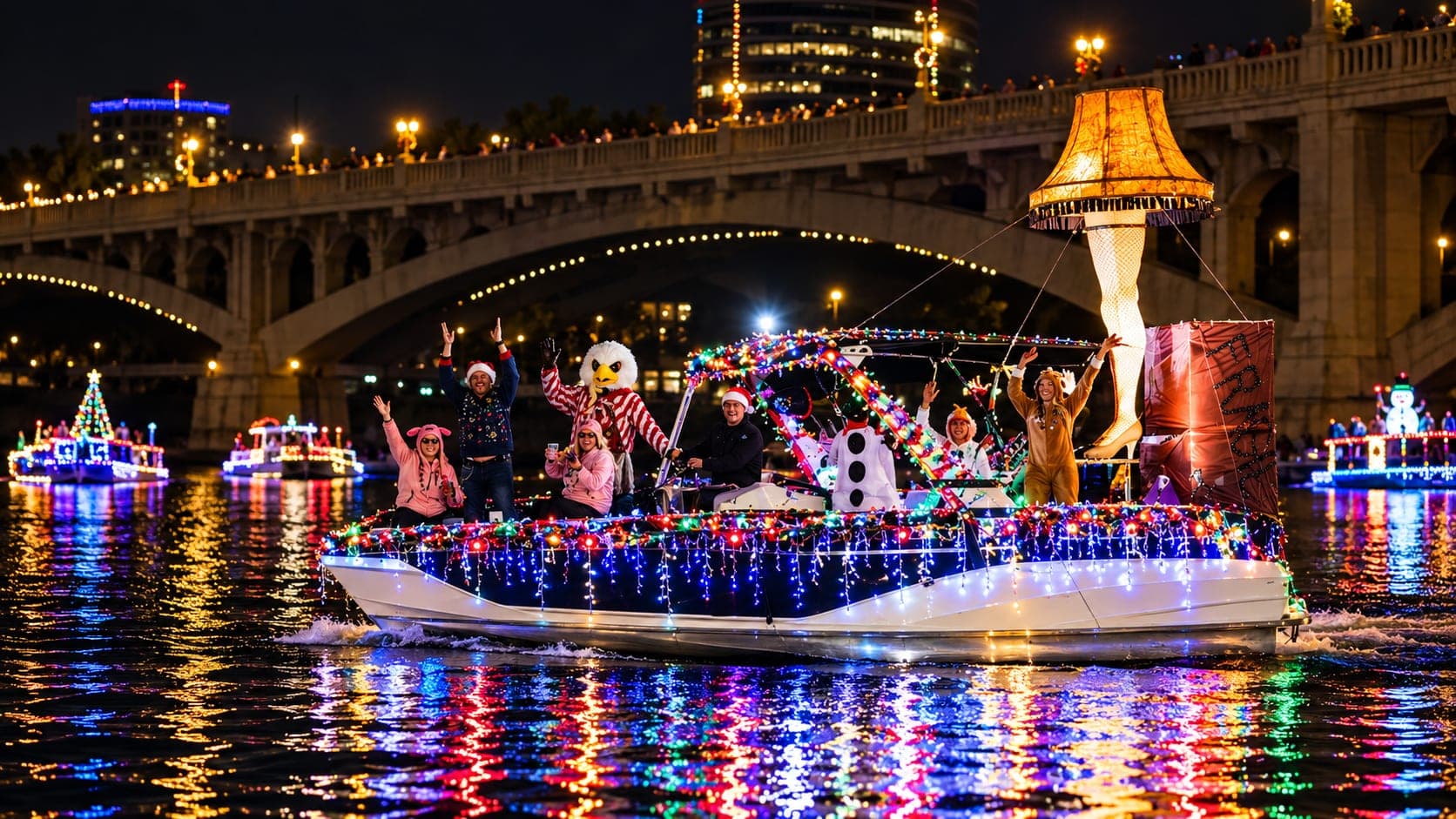 Fantasy of Lights Boat Parade,聖誕燈船遊行