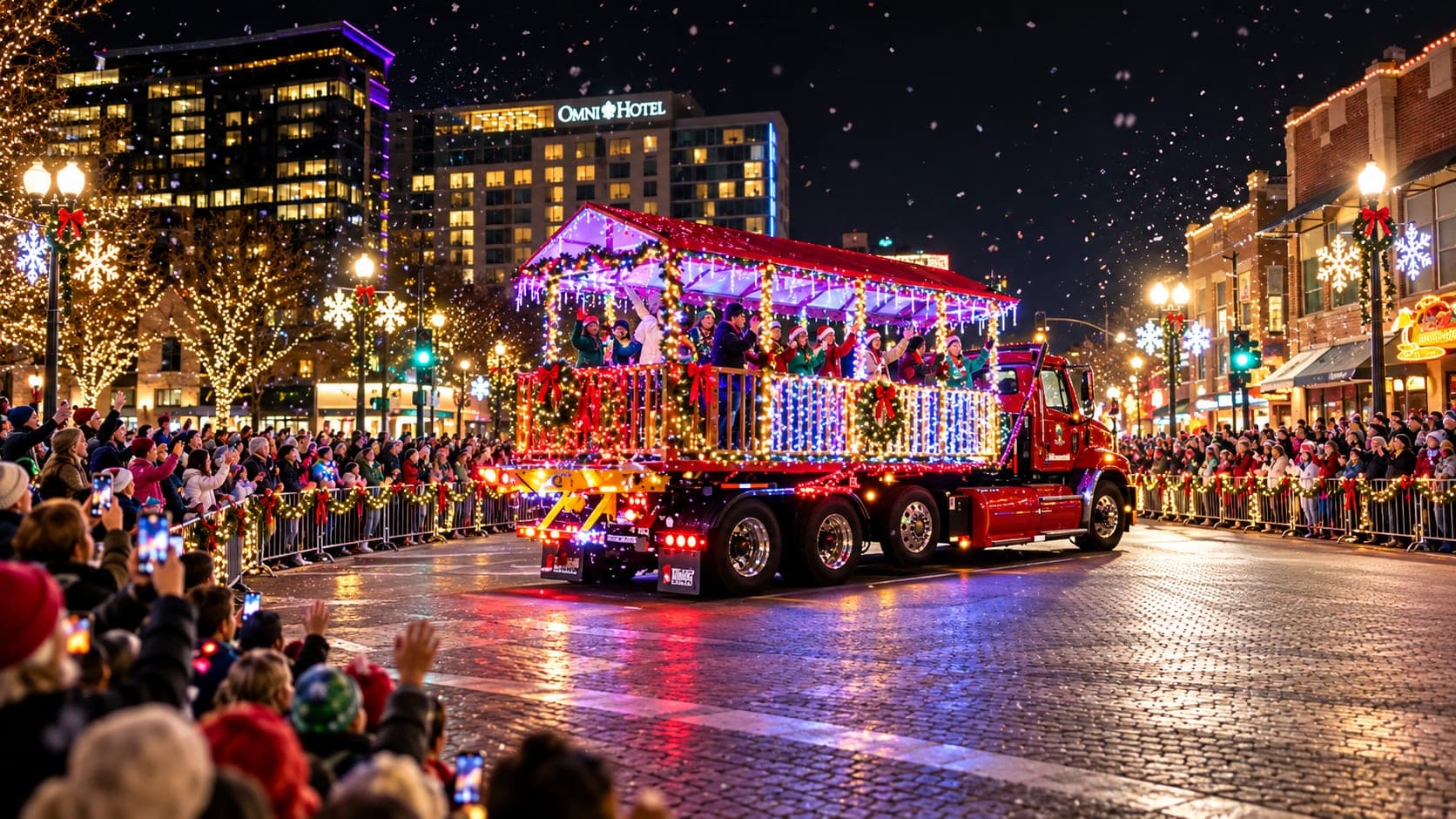 Fantasy of Lights Street Parade,聖誕燈車遊行