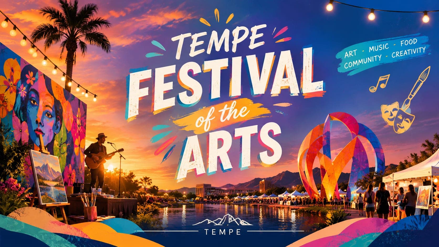 Fall Tempe Festival of the Arts,Tempe 藝術節